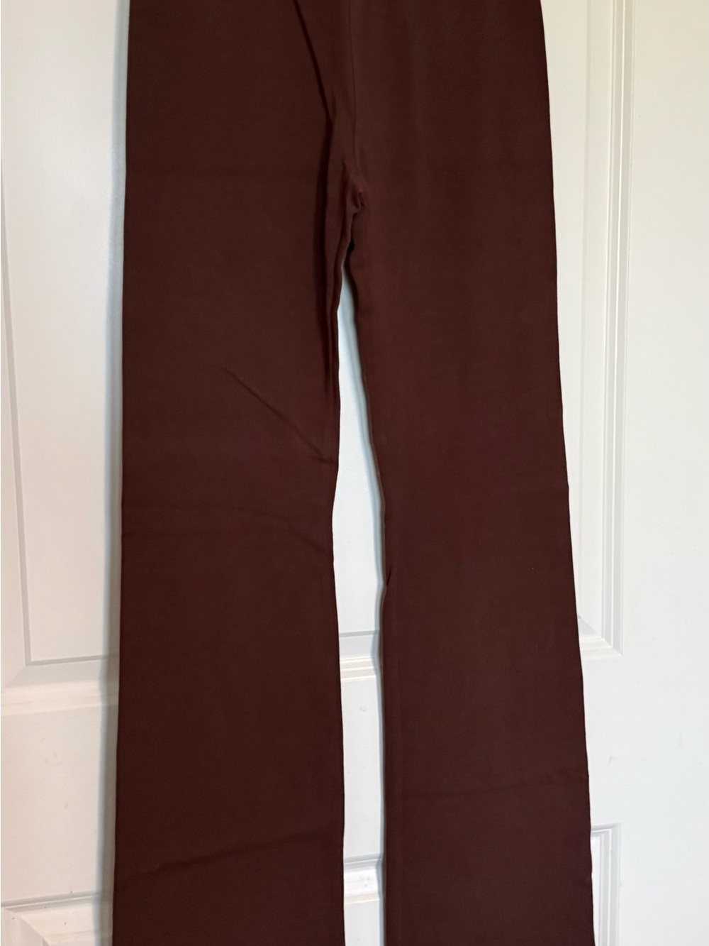 Women's Brown Straight-Leg Pants